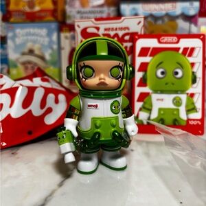 Mega Space Molly Emoji “All In Green” Figure 💚🚀🛸